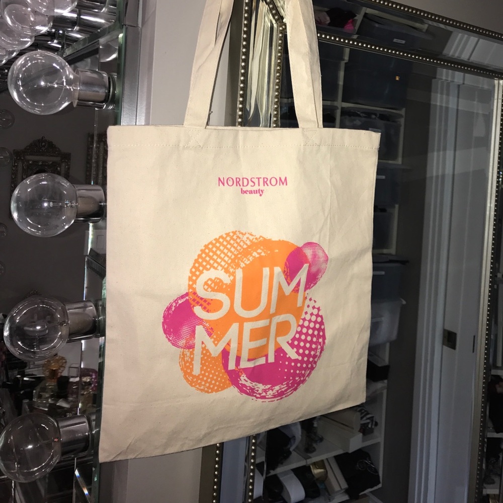 NORDSTROM SUMMER Beauty Canvas Tote Bag
